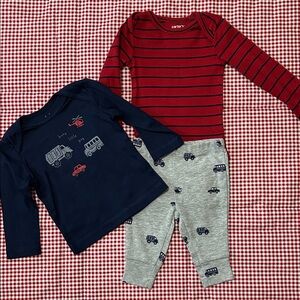 Carter's Red and Navy Vehicle Set